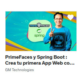 PrimeFaces y Spring Boot Crea tu primera App Web con Java
