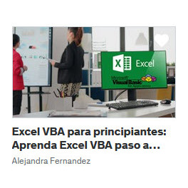 Excel VBA para principiantes Aprenda Excel VBA paso a paso