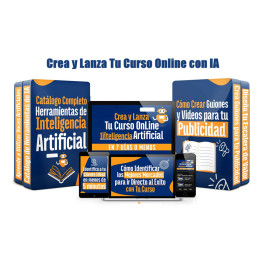 Crea y lanza tu curso online con IA