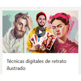 Técnicas digitales de retrato ilustrado - Germán Gonzáles
