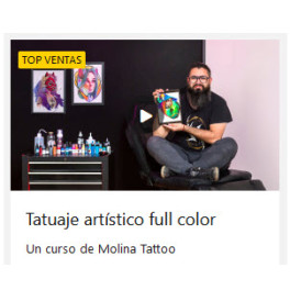 Tatuaje artístico full color - Molina Tattoo