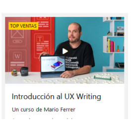 Introducción al UX Writing - Mario Ferrer