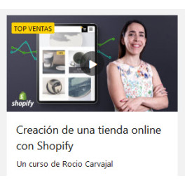 Creación de una tienda online con Shopify - Rocío Carvajal