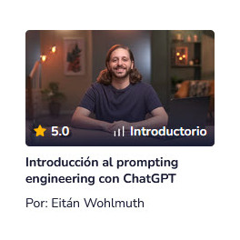 Introducción al prompting engineering con ChatGPT