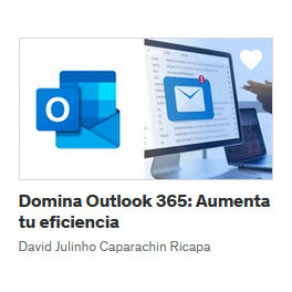 Domina Outlook 365 Aumenta tu eficiencia - David Caparachin