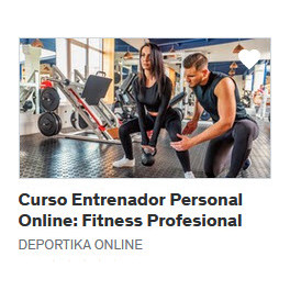 Curso Entrenador Personal Online Fitness Profesional