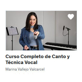 Curso Completo de Canto y Técnica Vocal