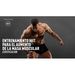 Entrenamiento HIIT para aumento de la masa muscular