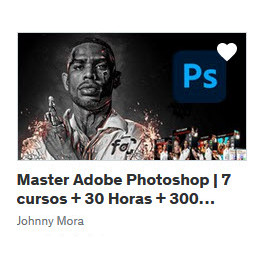 Master Adobe Photoshop - 7 cursos 30 Horas 300 lecciones