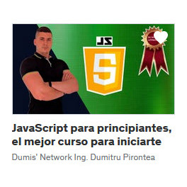 JavaScript para principiantes, el mejor curso para iniciarte