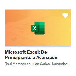 Microsoft Excel De Principiante a Avanzado