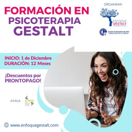 Formación en Psicoterapia Gestalt