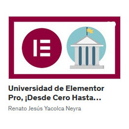 Universidad de Elementor Pro Desde Cero Hasta Experto