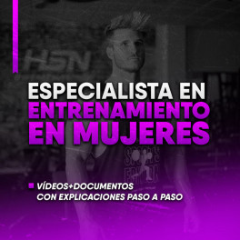 Especialista en entrenamiento en mujeres