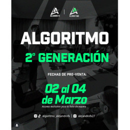 Alejandro FX Algoritmo Segunda Generación 2025 Alejandro FX Algoritmo Segunda Generación 2025
