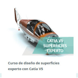 Dise&ntilde;o de Superficies Experto con Catia V5