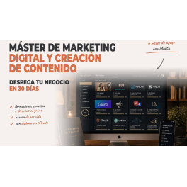 Master en Marketing Digital y Creaci&oacute;n de Contenido
