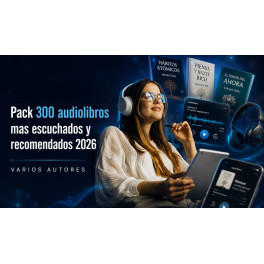 Pack 300 Audiolibros M&aacute;s Escuchados y Recomendados