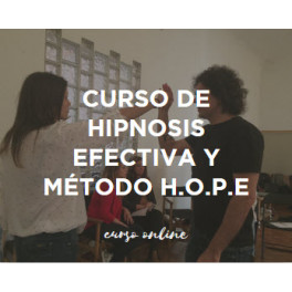 Curso de Hipnosis Efectiva y Método HOPE