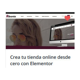 Crea tu Tienda Online Desde Cero con Elementor