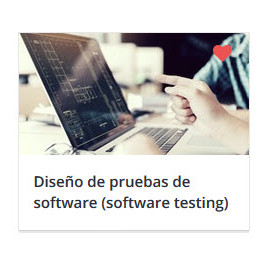 Diseño de pruebas de software (software testing) 