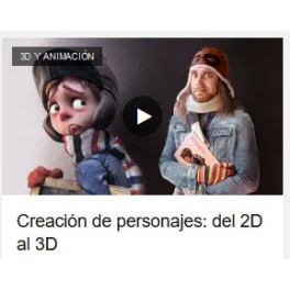 Creación de personajes del 2D al 3D 