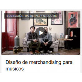 Diseño de merchandising para músicos