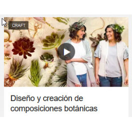 Diseño y creación de composiciones botánicas