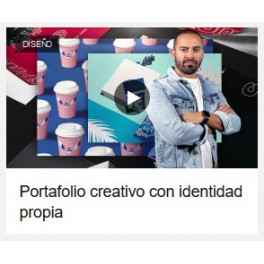 Portafolio creativo con identidad propia