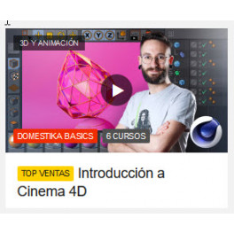 Introducción a Cinema 4D (6 cursos)