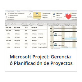 Microsoft Project: Gerencia ó Planificación de Proyectos