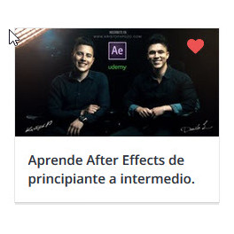 Aprende After Effects de principiante a intermedio