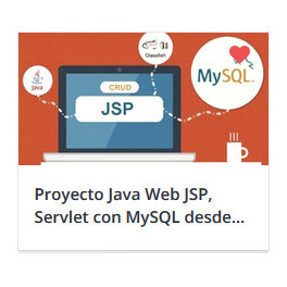 Proyecto Java Web JSP, Servlet con MySQL desde NetBeans IDE