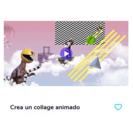 Crea un collage animado