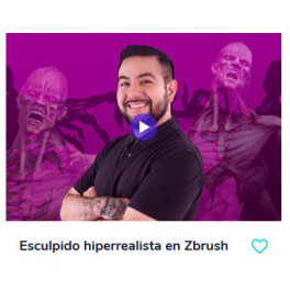 Esculpido hiperrealista en Zbrush