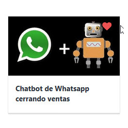 Chatbot de Whatsapp cerrando ventas en automático