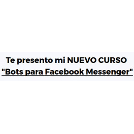Bots Para Facebook Messenger