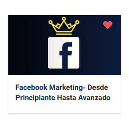 Facebook marketing desde principiante hasta avanzado