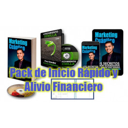 Pack de inicio rápido y alivio financiero