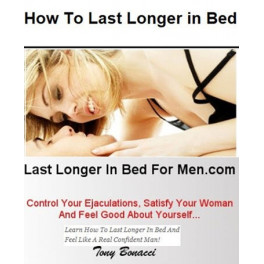 Last longer in bed for men (inglés)