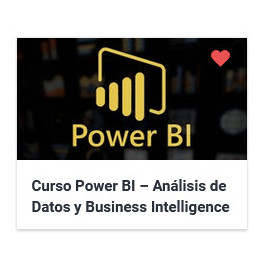 Curso Power BI – Análisis de Datos y Business Intelligence 
