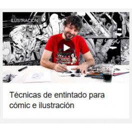 Técnicas de entintado para cómic e ilustración