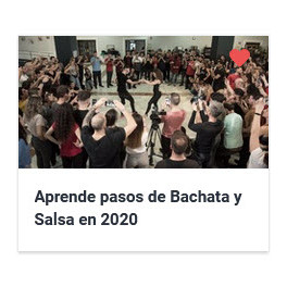 Aprende pasos de Bachata y Salsa en 2020