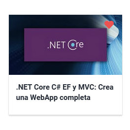 .NET Core C EF y MVC - Crea una WebApp completa desde cero 