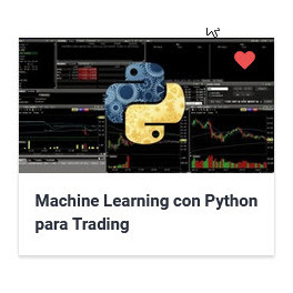 Machine Learning con Python Para Trading