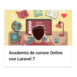 Academia de cursos Online con Laravel 7