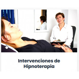 Intervenciones de Hipnoterapia