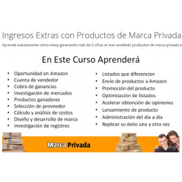 Ingresos extras con productos de marca privada Amazon - José Soto