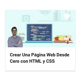 Crear Una Página Web Desde Cero con HTML y CSS 