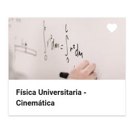 Física universitaria - Cinemática